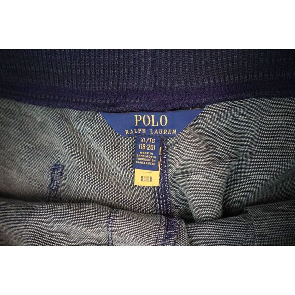 Polo Ralph Lauren Boy's Sz XL (18-20) Randall Wash Stretch Denim Jogger Pants - Picture 3 of 9